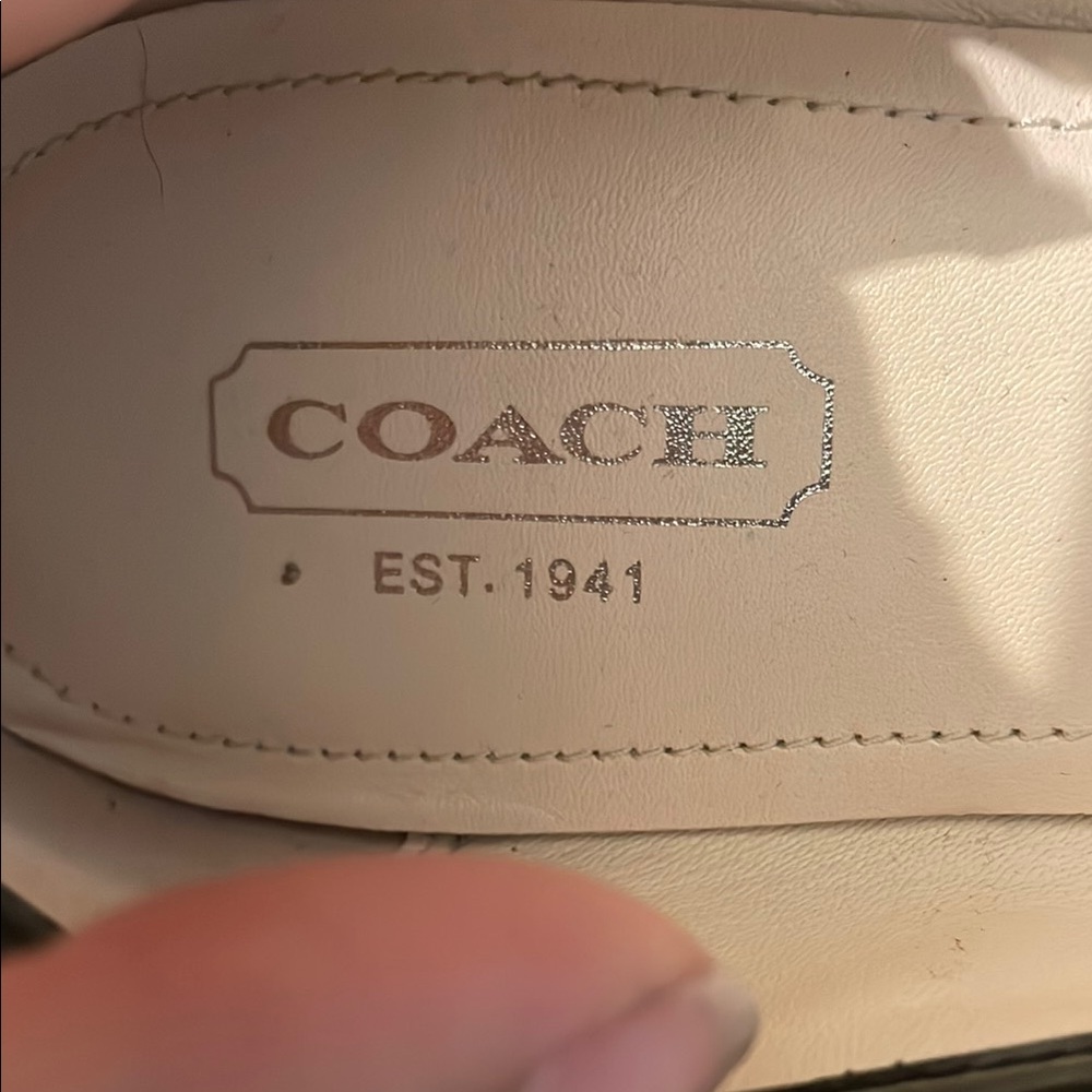 Coach Multicolor Patterned Flats Size 7 - image 3